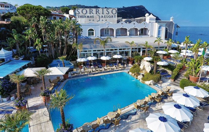 Italien Ischia Sorriso Therme Pool