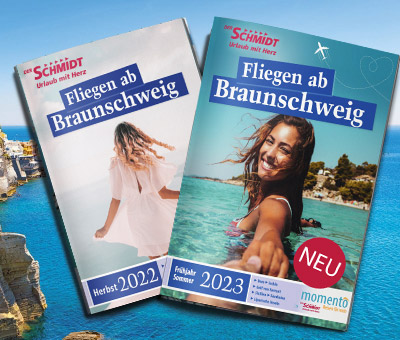 Kataloge Fliegen ab Braunschweig 2022-2023