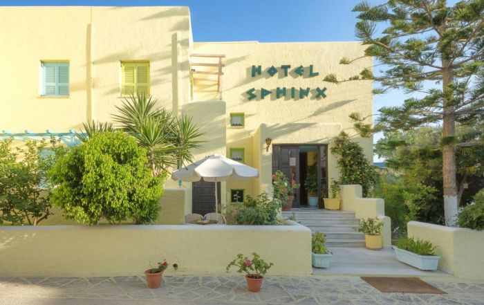Griechenland Naxos Hotel Sphinx Außen