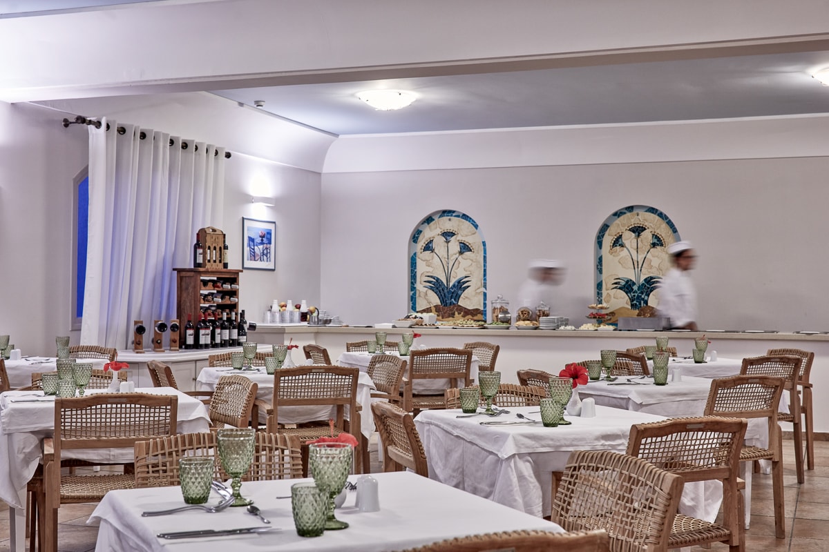 Griechenland Santorin Santo Miramare Restaurant