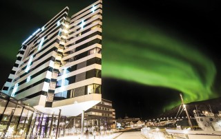 Norwegen Tromsø Clarion Hotel The Edge Außenansicht