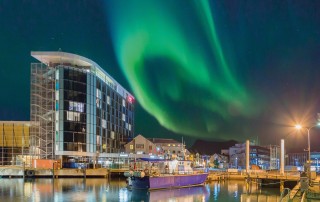 Norwegen Tromsø Thon Hotel Außenansicht