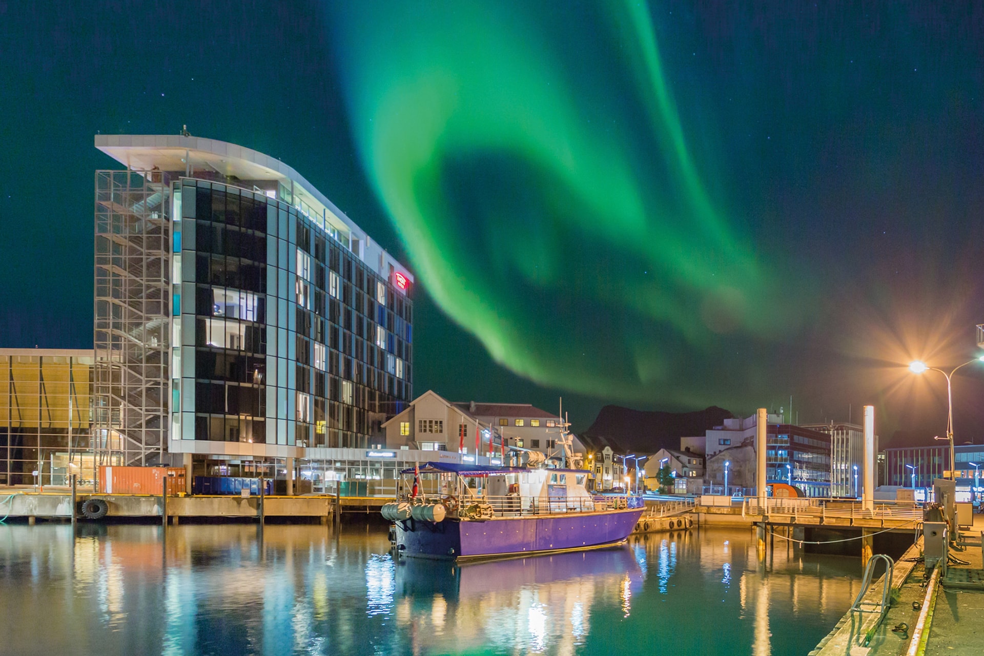 Norwegen Tromsø Thon Hotel Außenansicht