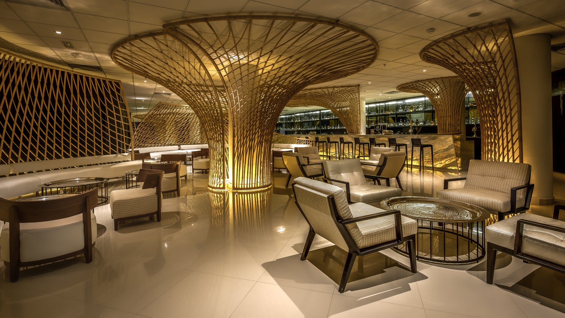 Marokko Agadir Hyatt Place Taghazou Cocktail Bar