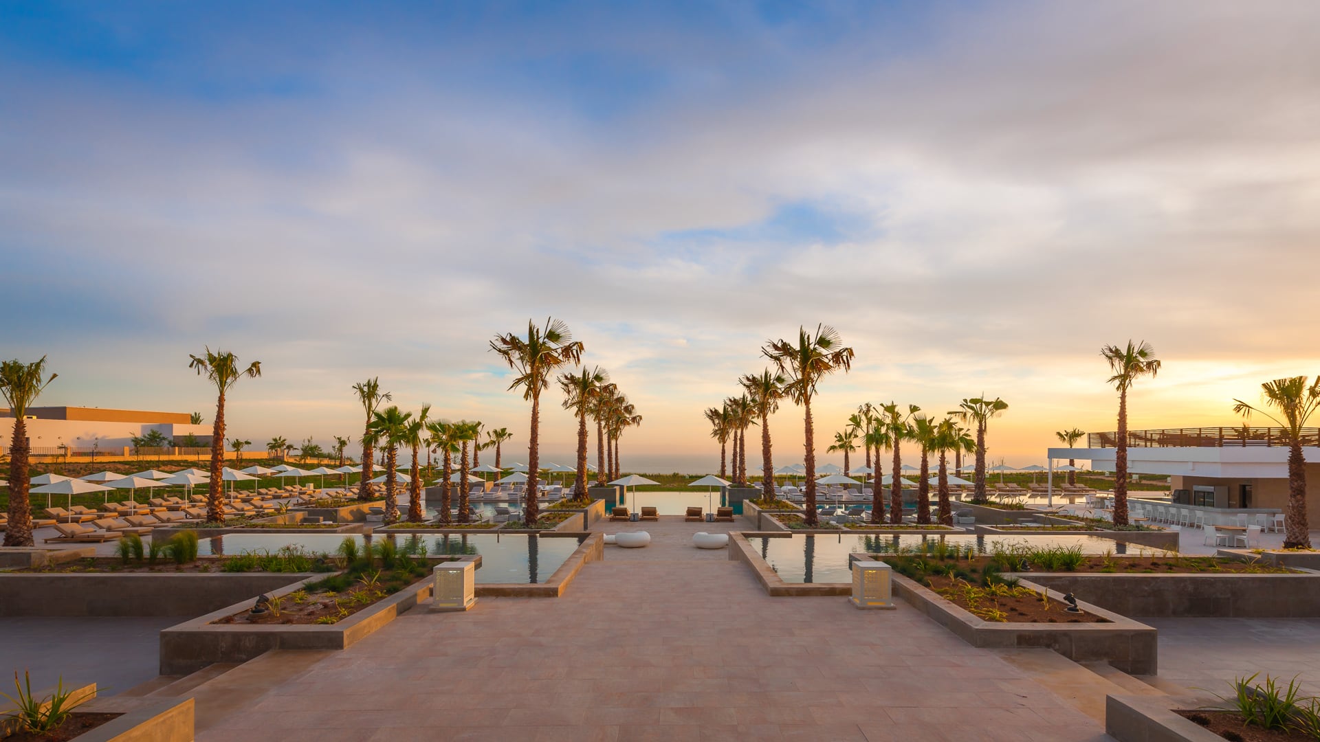 Marokko Agadir Hyatt Place Taghazou Pool