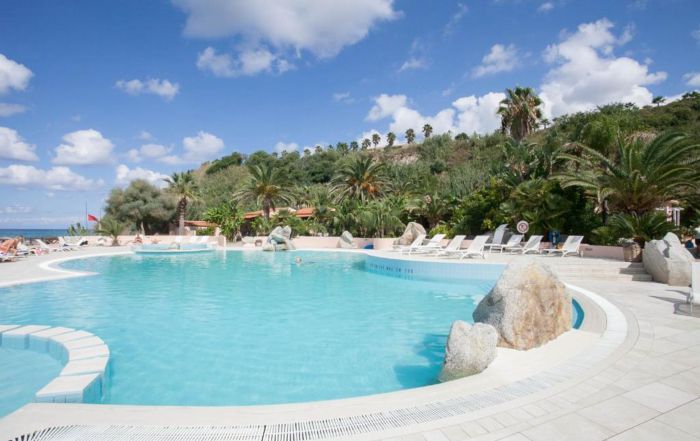 Italien Kalabrien Hotel Cala di Volpe Pool