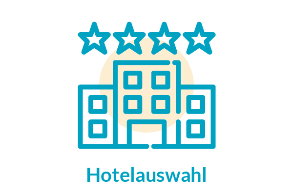 Unsere Hotelauswahl Pikto