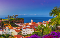 Câmara de Lobos auf Madeira, Portugalugal