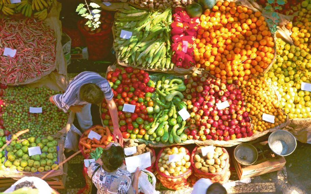 Wochenmarkt in Mercado dos Lavradores