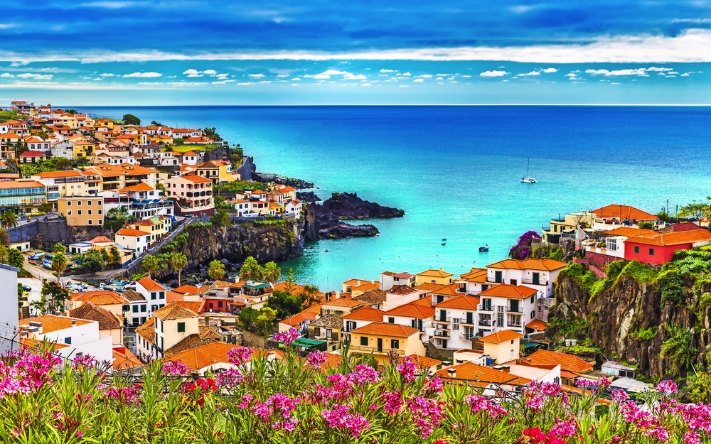 Câmara de Lobos auf Madeira, Portugal