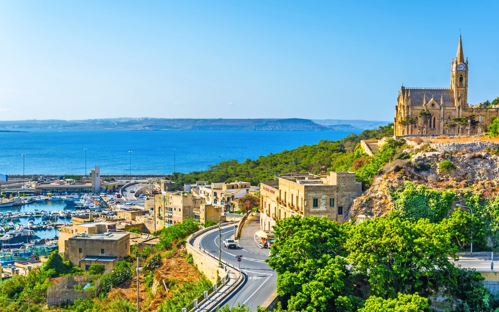 Mgarr auf der maltesischen Insel Gozo