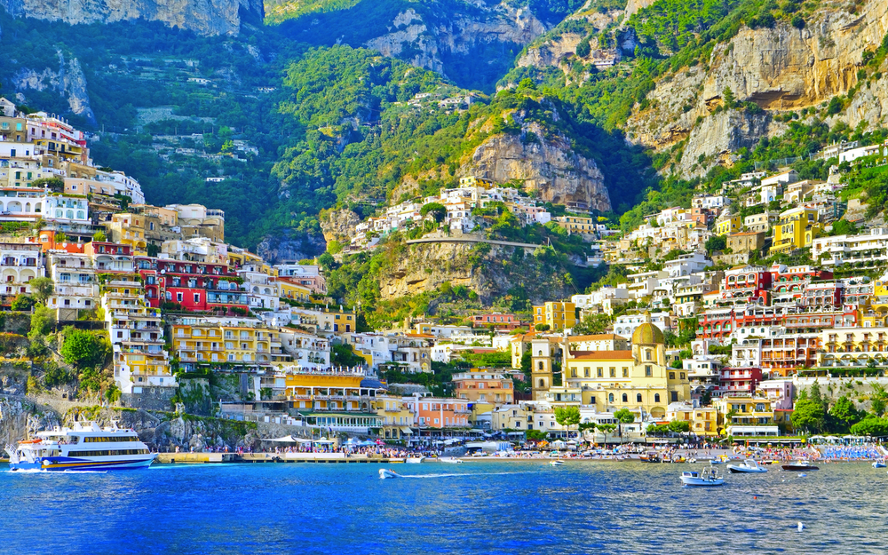 Positano an der Amalfiküste