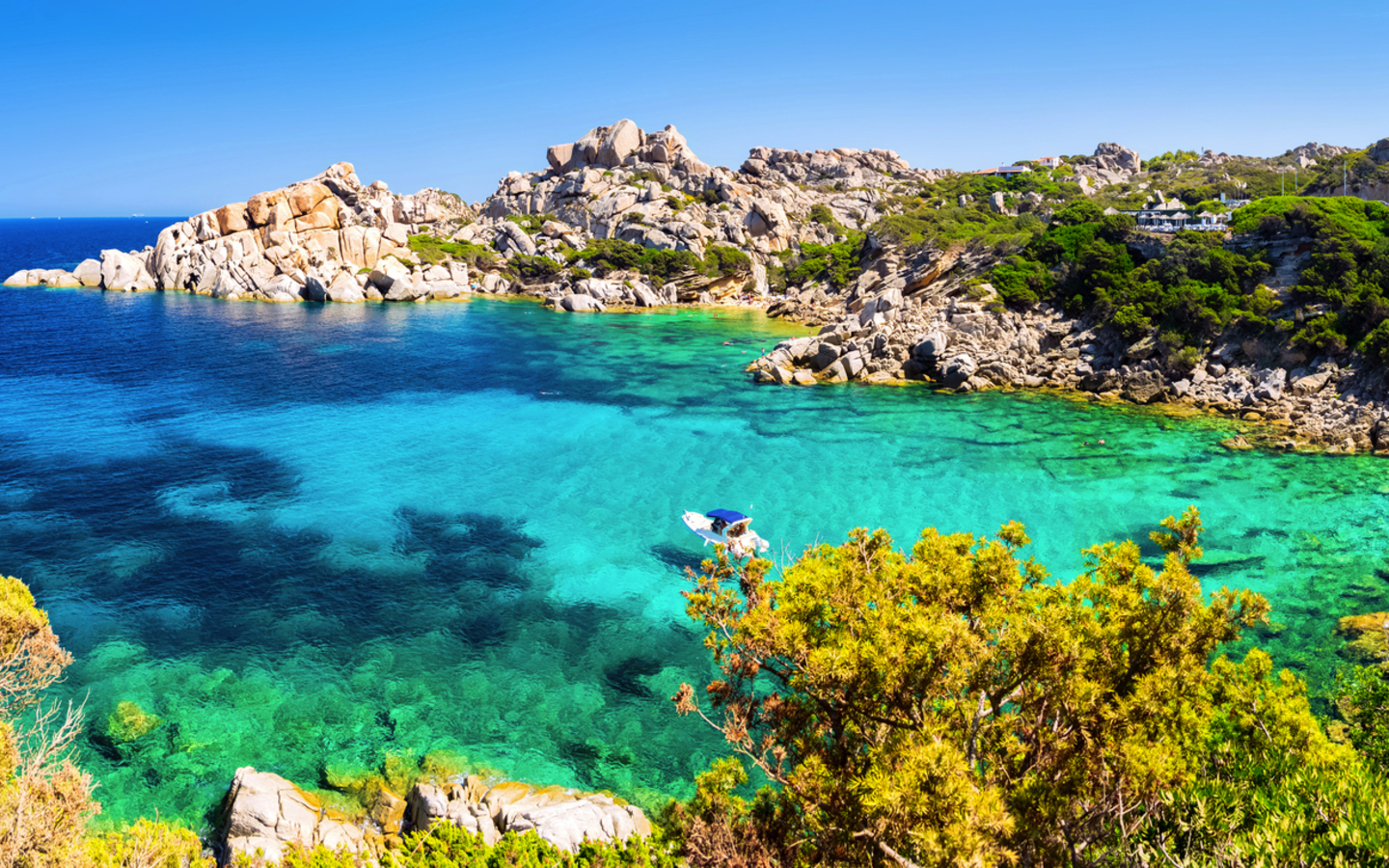 Capo Testa auf Sardinien, Italien