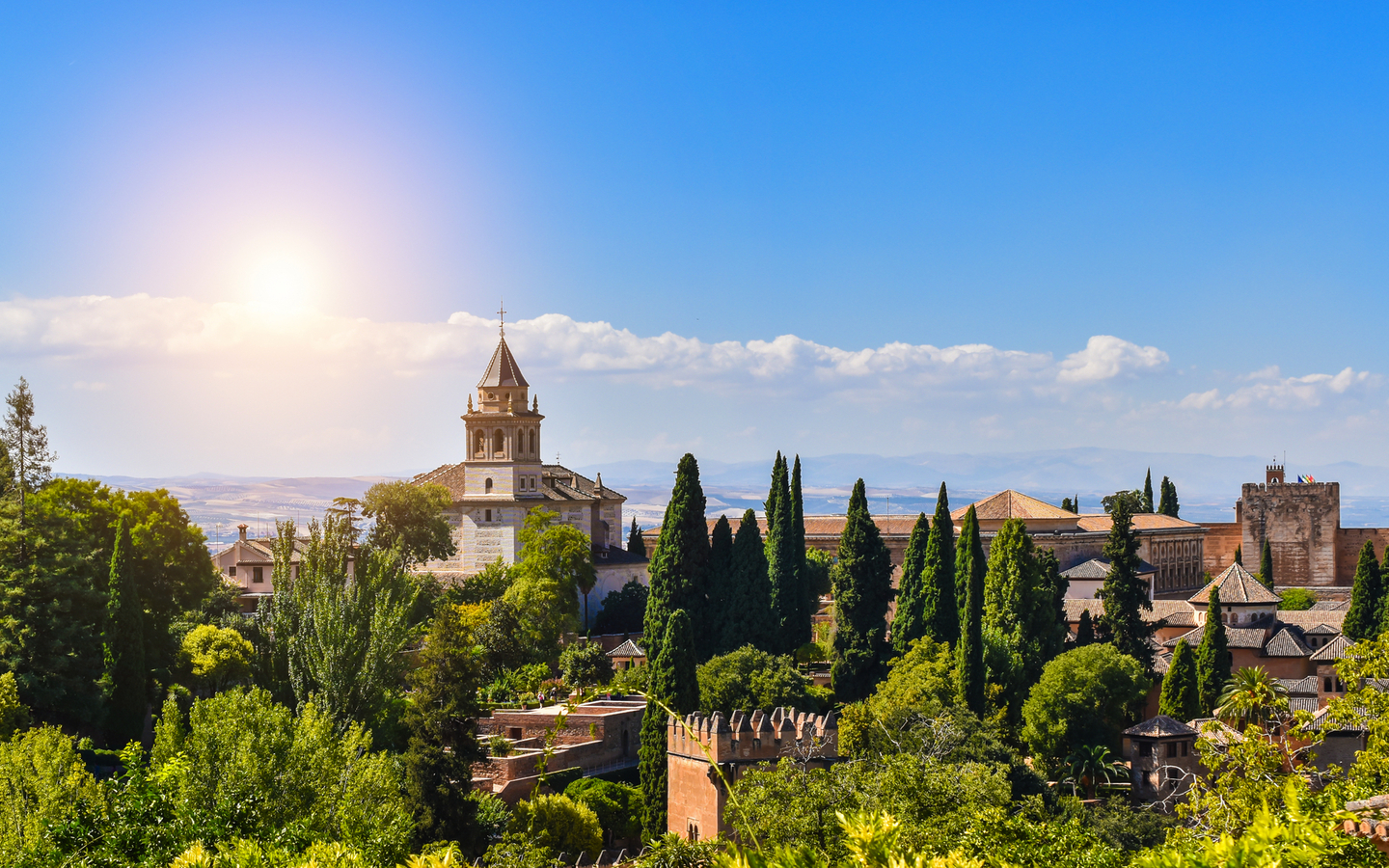 Alhambra in Granada, Spanien