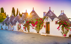 Trulli Häuser in Alberobello